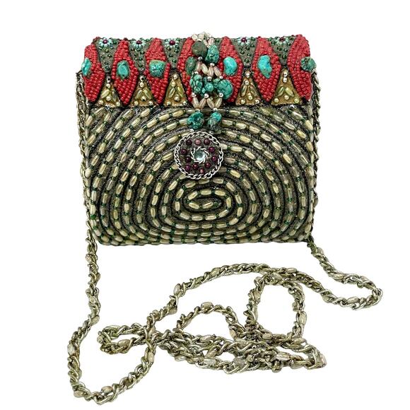 Mary Frances Rare Beaded Shoulder Bag - Picture 2 of 13